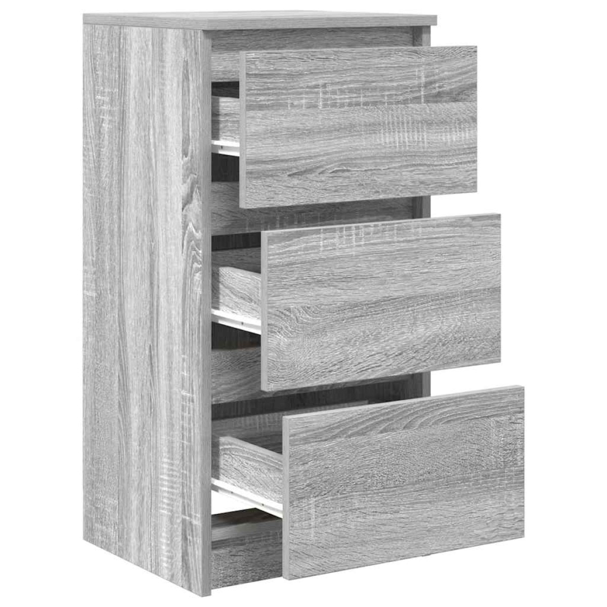 vidaXL Ντουλάπι Γκρι Sonoma 37,5x35x76 εκ. Ξύλινο μηχανουργικό ξύλο