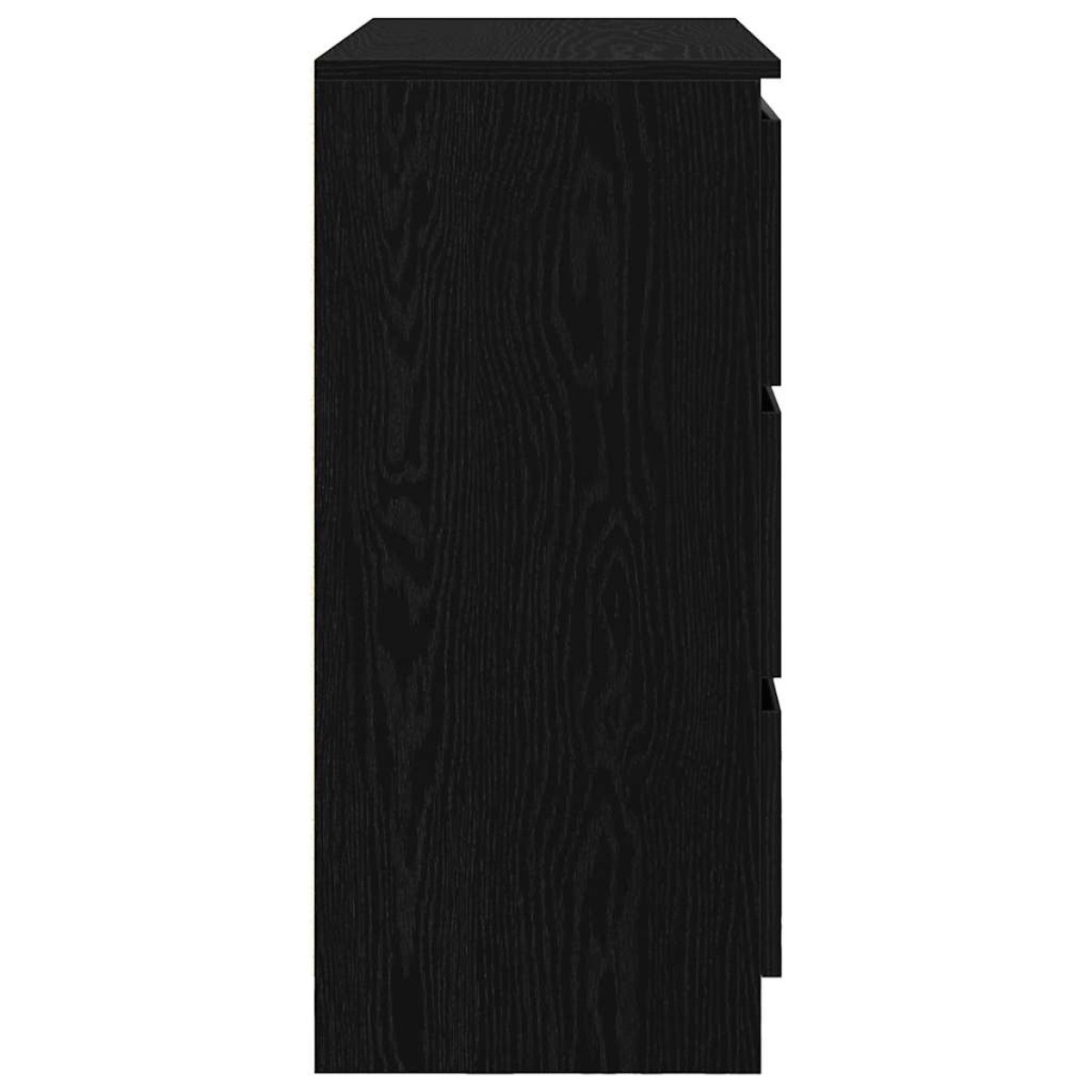 vidaXL Ντουλάπι Μαύρη βελανιδιά 80x35x76 εκ. Επεξεργασμένο Ξύλο