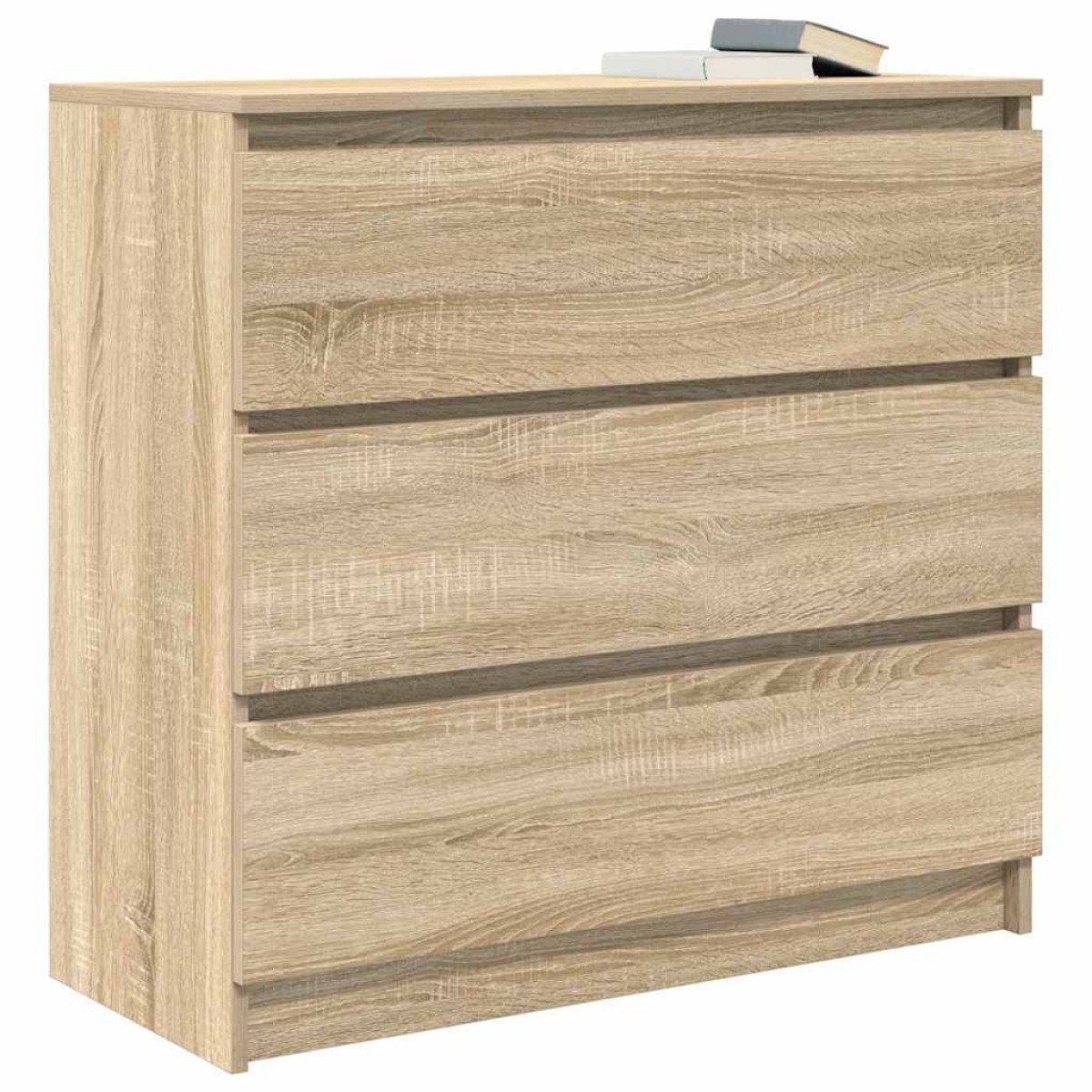 vidaXL Ντουλάπι Sonoma δρυς 80x35x76 εκ. Επεξεργασμένο Ξύλο