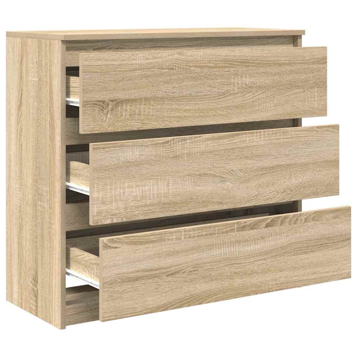 vidaXL Ντουλάπι Sonoma δρυς 80x35x76 εκ. Επεξεργασμένο Ξύλο
