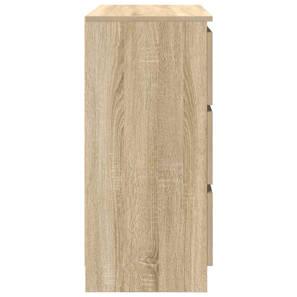 vidaXL Ντουλάπι Sonoma δρυς 80x35x76 εκ. Επεξεργασμένο Ξύλο