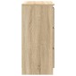 vidaXL Ντουλάπι Sonoma δρυς 80x35x76 εκ. Επεξεργασμένο Ξύλο