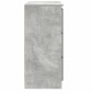 vidaXL Ντουλάπι Γκρι Σκυροδέματος 80x35x76 εκ. Επεξεργασμένο Ξύλο