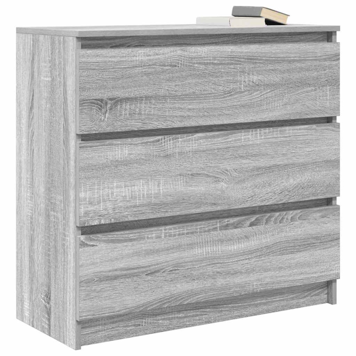 vidaXL Ντουλάπι Γκρι Sonoma 80x35x76 εκ. Επεξεργασμένο Ξύλο