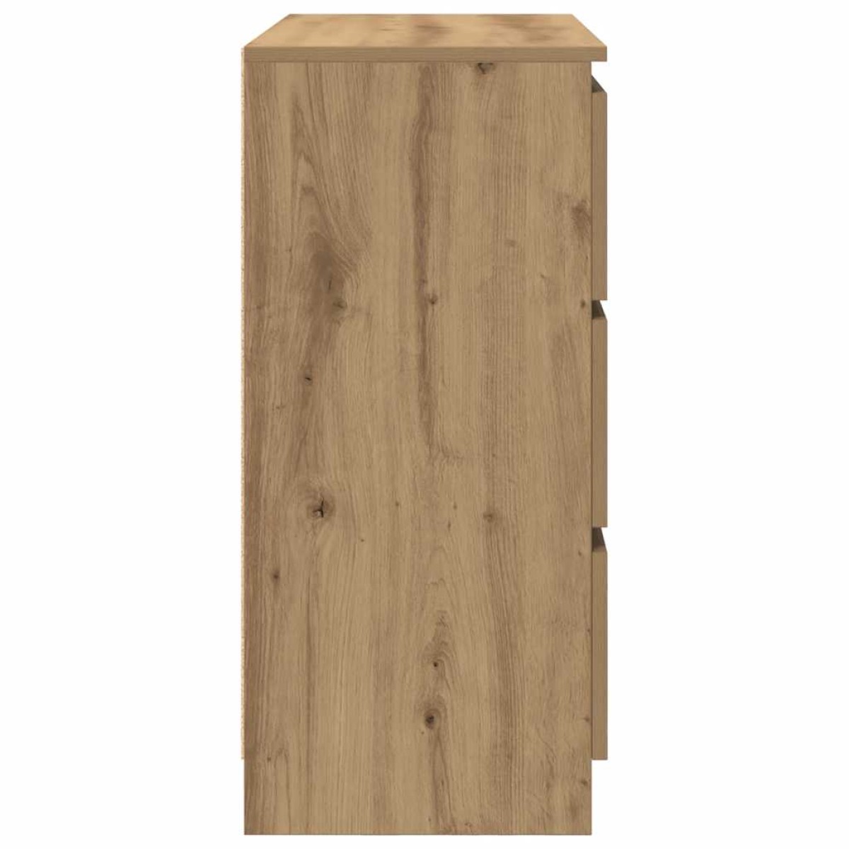 vidaXL Μπουφές Τεχνίτης Δρυς 80x35x76 εκ. Επεξεργασμένο Ξύλο