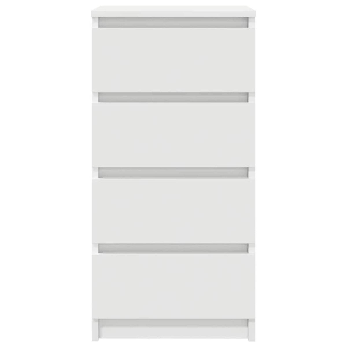 vidaXL Ντουλάπι Λευκό 85x34x76 εκ. από Επεξεργασμένο Ξύλο