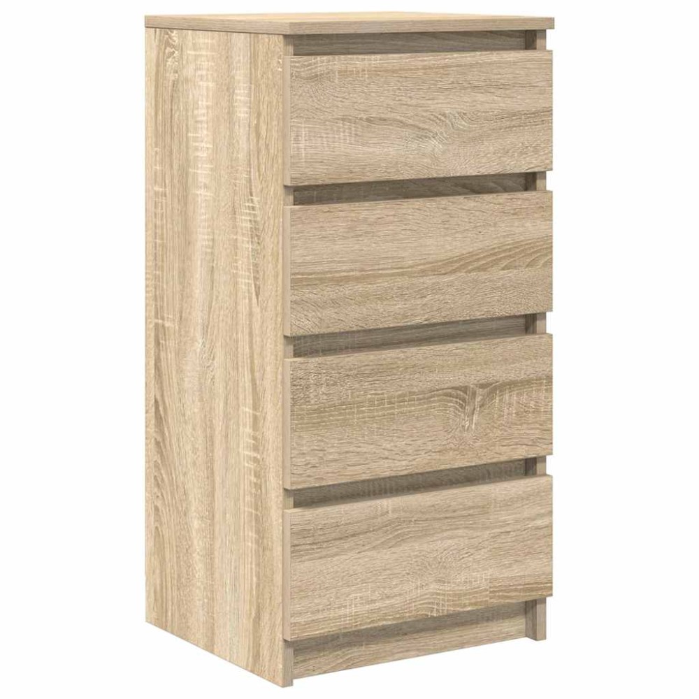 vidaXL Ραφιέρα Sonoma Δρυς 37,5x35x76 εκ. από Επεξεργ. Ξύλο