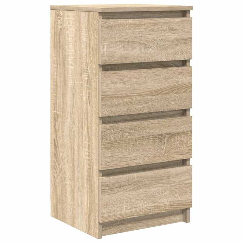 vidaXL Ραφιέρα Sonoma Δρυς 37,5x35x76 εκ. από Επεξεργ. Ξύλο