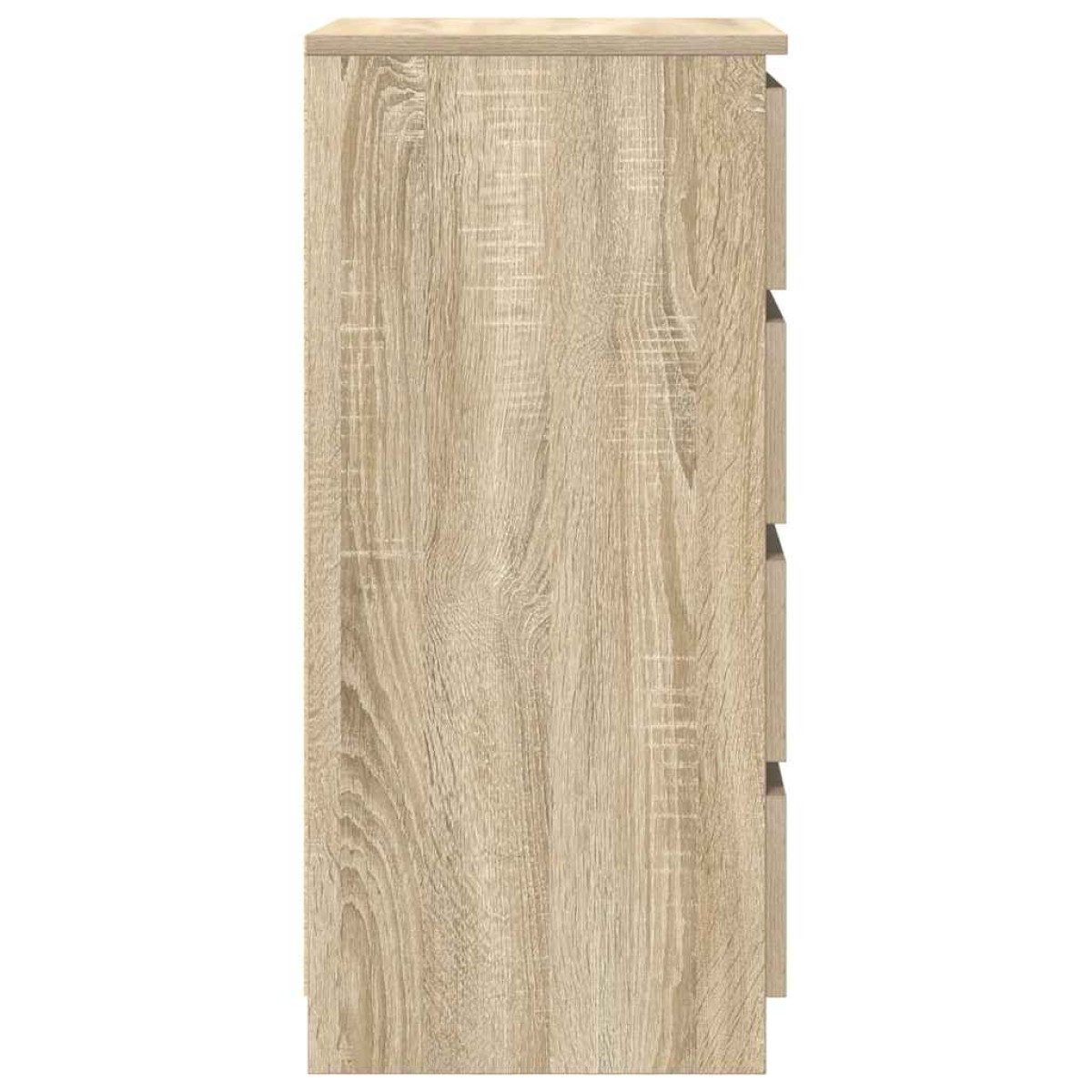 vidaXL Ραφιέρα Sonoma Δρυς 37,5x35x76 εκ. από Επεξεργ. Ξύλο