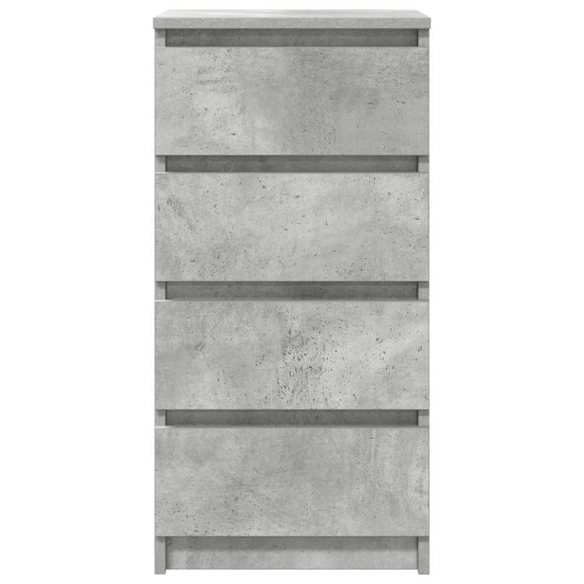 vidaXL Ντουλάπι Γκρι Σκυροδέματος 37,5x35x76 εκ. Επεξεργασμένο Ξύλο