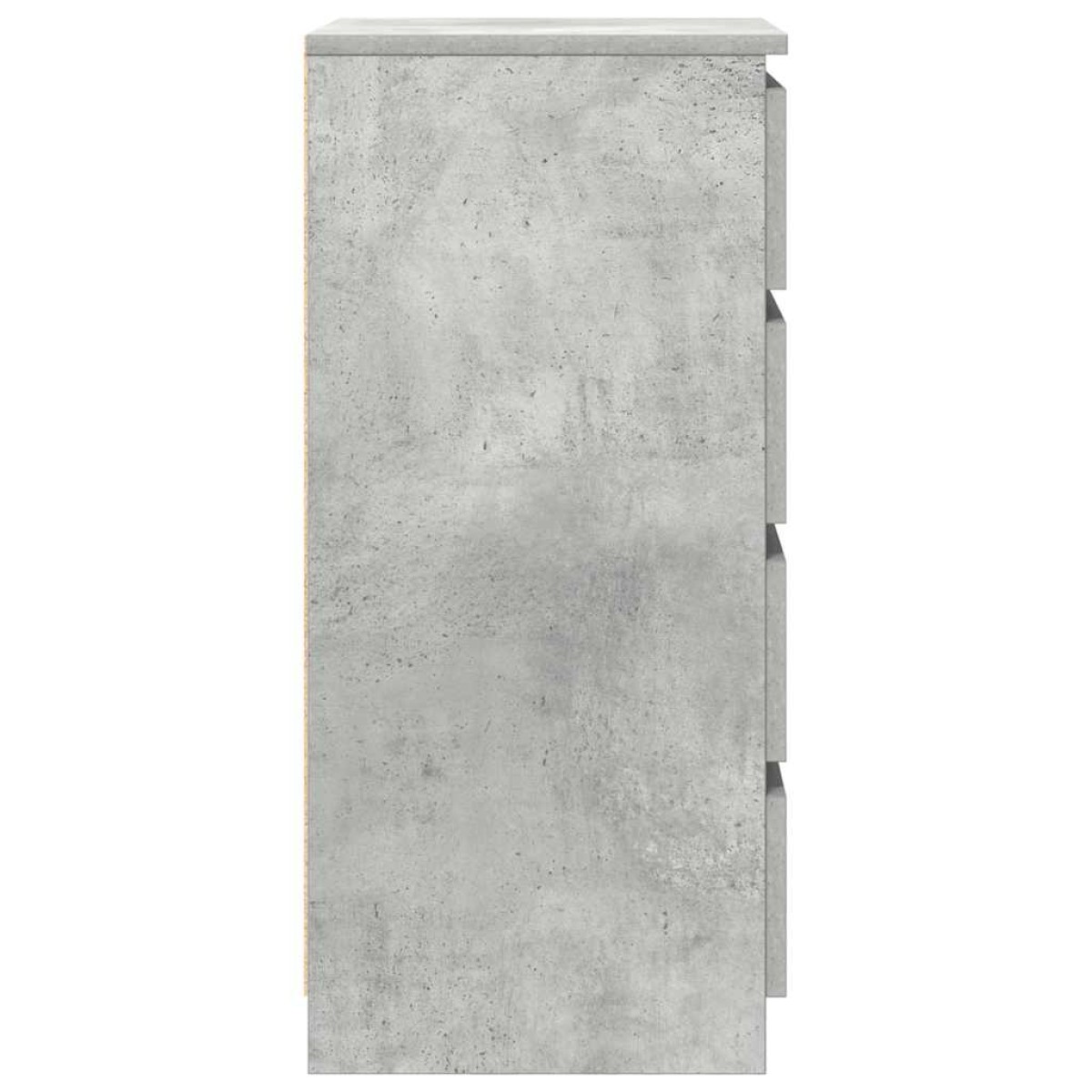 vidaXL Ντουλάπι Γκρι Σκυροδέματος 37,5x35x76 εκ. Επεξεργασμένο Ξύλο