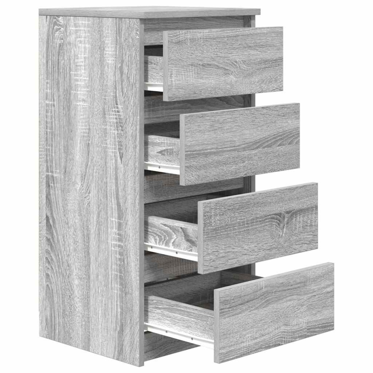 vidaXL Ντουλάπι Γκρι Sonoma 37,5x35x76 εκ. Ξύλινο μηχανουργικό ξύλο