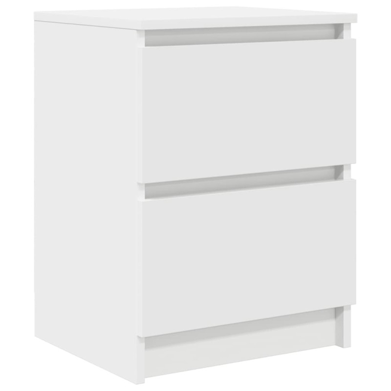 vidaXL Έπιπλο Τηλεόρασης Λευκό 40x35x54 εκ. από Επεξεργ. Ξύλο