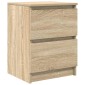 vidaXL Έπιπλο Τηλεόρασης Sonoma Δρυς 40x35x54 εκ. από Τεχνητό Ξύλο