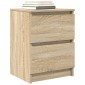 vidaXL Έπιπλο Τηλεόρασης Sonoma Δρυς 40x35x54 εκ. από Τεχνητό Ξύλο