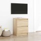 vidaXL Έπιπλο Τηλεόρασης Sonoma Δρυς 40x35x54 εκ. από Τεχνητό Ξύλο