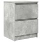 vidaXL Έπιπλο Τηλεόρασης Γκρι από Σκυρόδεμα 40x35x54 εκ. από Τεχνητό Ξύλο