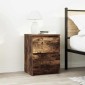 vidaXL Έπιπλο Τηλεόρασης από Καπνιστή Δρυς 40x35x54 εκ. από Τεχνητό Ξύλο