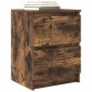 vidaXL Έπιπλο Τηλεόρασης από Καπνιστή Δρυς 40x35x54 εκ. από Τεχνητό Ξύλο