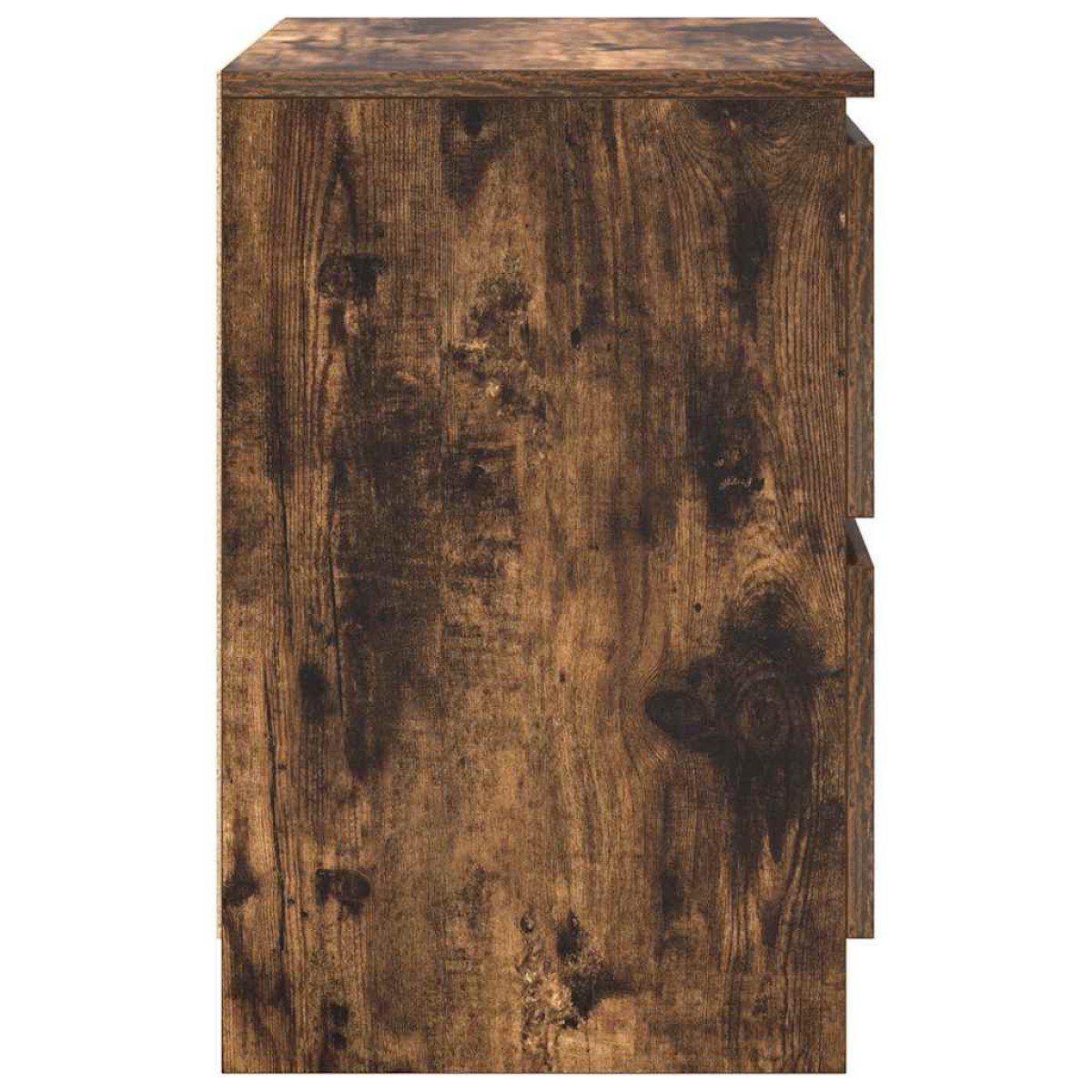 vidaXL Έπιπλο Τηλεόρασης από Καπνιστή Δρυς 40x35x54 εκ. από Τεχνητό Ξύλο