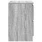 vidaXL Έπιπλο Τηλεόρασης Γκρι Sonoma 40x35x54 εκ. από Τεχνητό Ξύλο