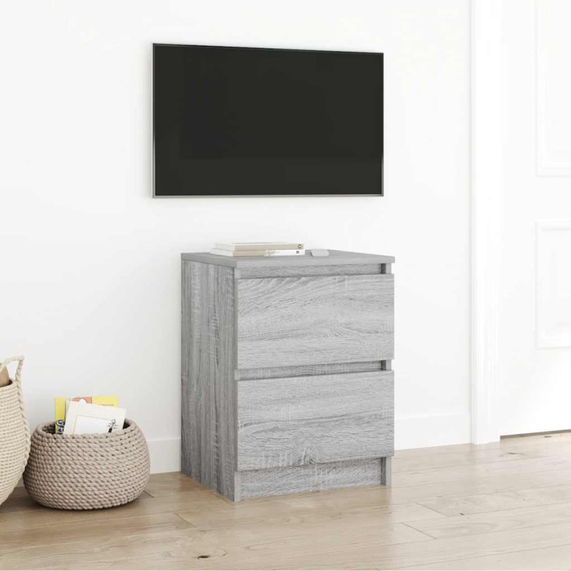 vidaXL Έπιπλο Τηλεόρασης Γκρι Sonoma 40x35x54 εκ. από Τεχνητό Ξύλο
