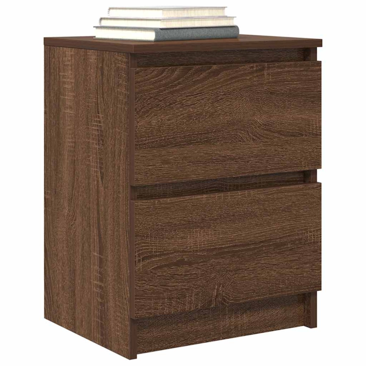 vidaXL Έπιπλο Τηλεόρασης Καφέ Δρυς 40x35x54 εκ. από Τεχνητό Ξύλο