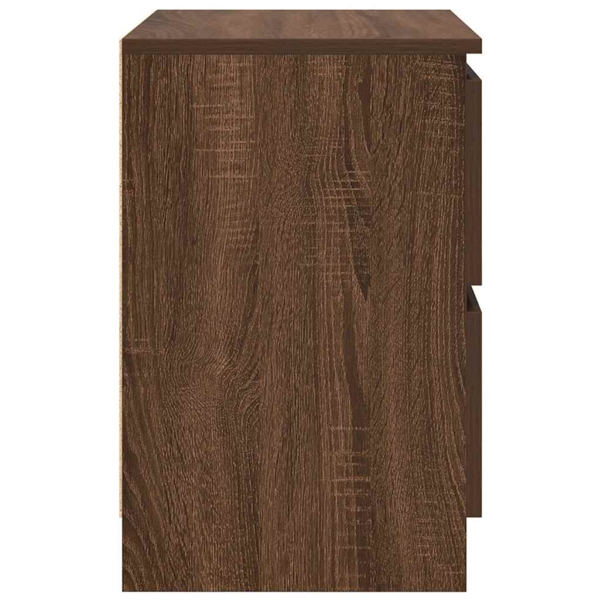 vidaXL Έπιπλο Τηλεόρασης Καφέ Δρυς 40x35x54 εκ. από Τεχνητό Ξύλο