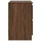 vidaXL Έπιπλο Τηλεόρασης Καφέ Δρυς 40x35x54 εκ. από Τεχνητό Ξύλο