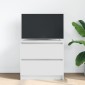 ντουλάπι τηλεόρασης vidaXL Λευκό 60x35x54 cm Κατασκευασμένο ξύλο