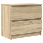 vidaXL Έπιπλο Τηλεόρασης Sonoma Δρυς 60x35x54 εκ. Επεξ. Ξύλο