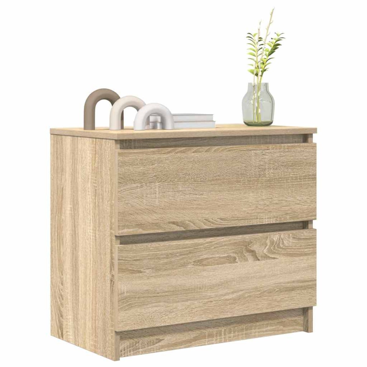 vidaXL Έπιπλο Τηλεόρασης Sonoma Δρυς 60x35x54 εκ. Επεξ. Ξύλο