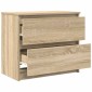 vidaXL Έπιπλο Τηλεόρασης Sonoma Δρυς 60x35x54 εκ. Επεξ. Ξύλο