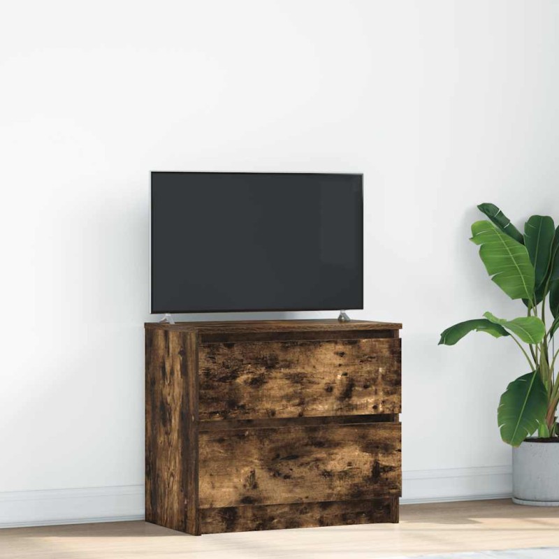 vidaXL Έπιπλο Τηλεόρασης Καπνιστή Δρυς 60x35x54 εκ. Επεξεργ. Ξύλο