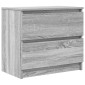 vidaXL Έπιπλο Τηλεόρασης Γκρι Sonoma 60x35x54 εκ. από Επεξεργ. Ξύλο