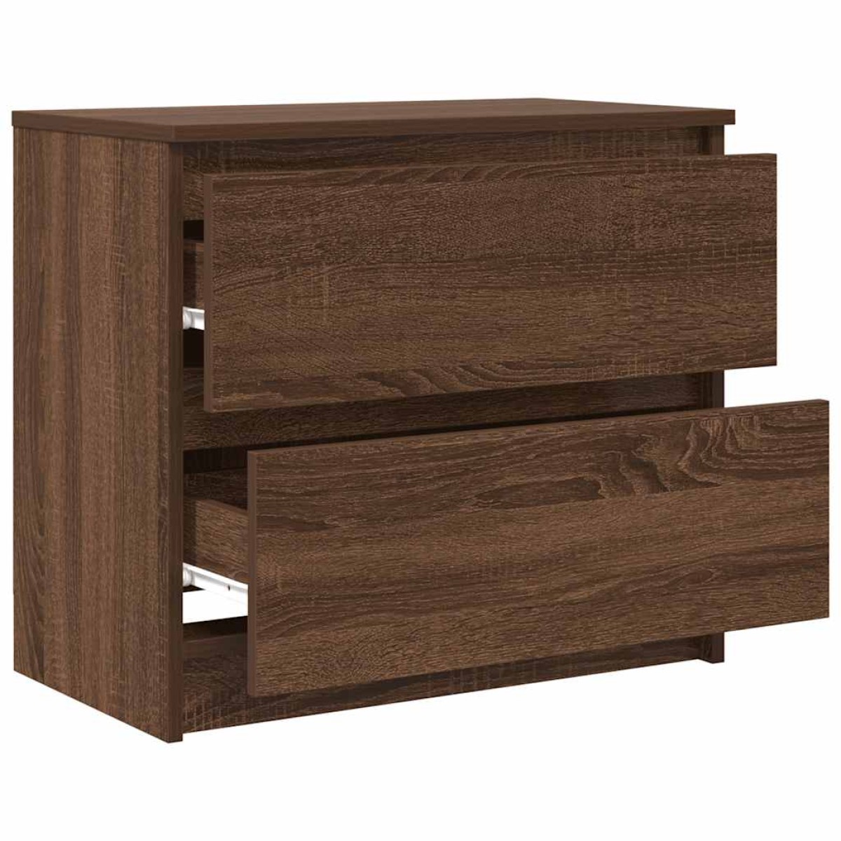 vidaXL Έπιπλο Τηλεόρασης Καφέ Δρυς 60x35x54 εκ. Επεξεργασμένο Ξύλο