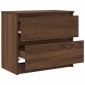 vidaXL Έπιπλο Τηλεόρασης Καφέ Δρυς 60x35x54 εκ. Επεξεργασμένο Ξύλο