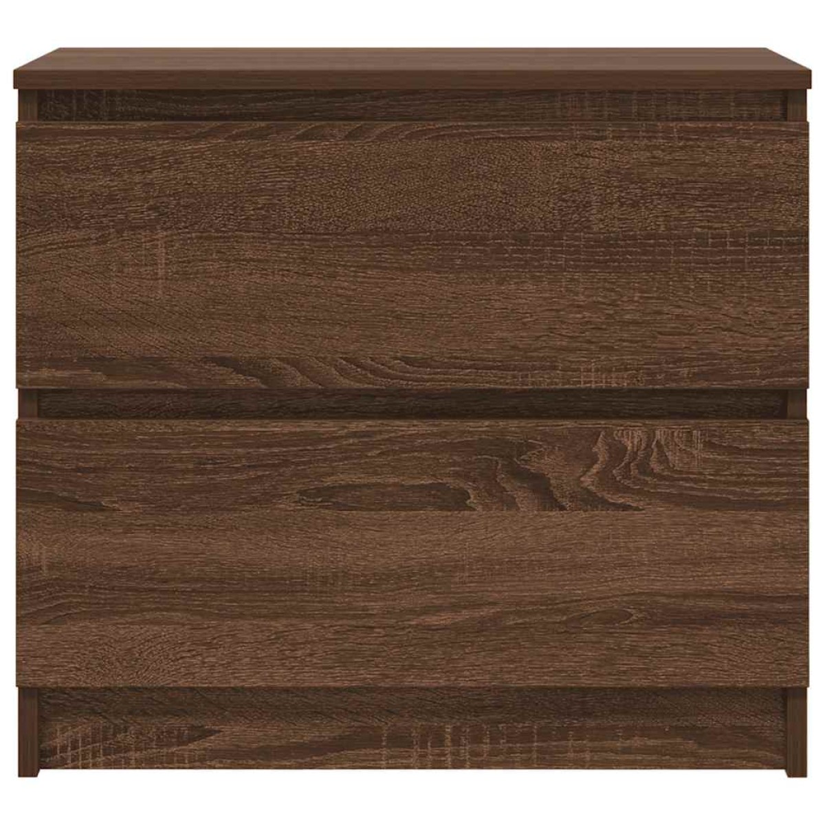 vidaXL Έπιπλο Τηλεόρασης Καφέ Δρυς 60x35x54 εκ. Επεξεργασμένο Ξύλο