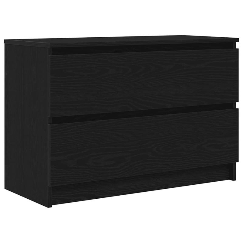 vidaXL ντουλάπι τηλεόρασης Μαύρο 80x35x54 cm Κατασκευασμένο ξύλο