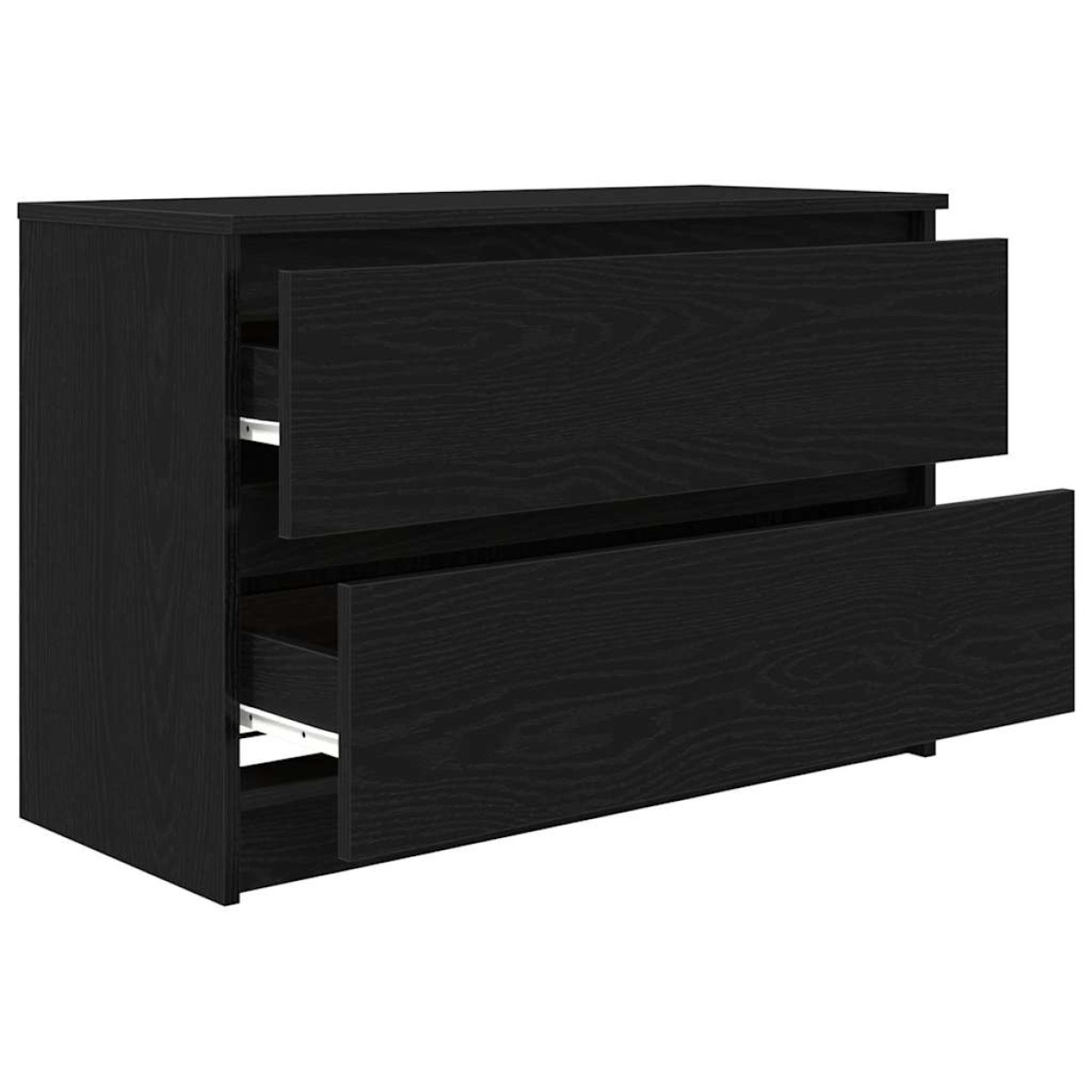 vidaXL ντουλάπι τηλεόρασης Μαύρο 80x35x54 cm Κατασκευασμένο ξύλο
