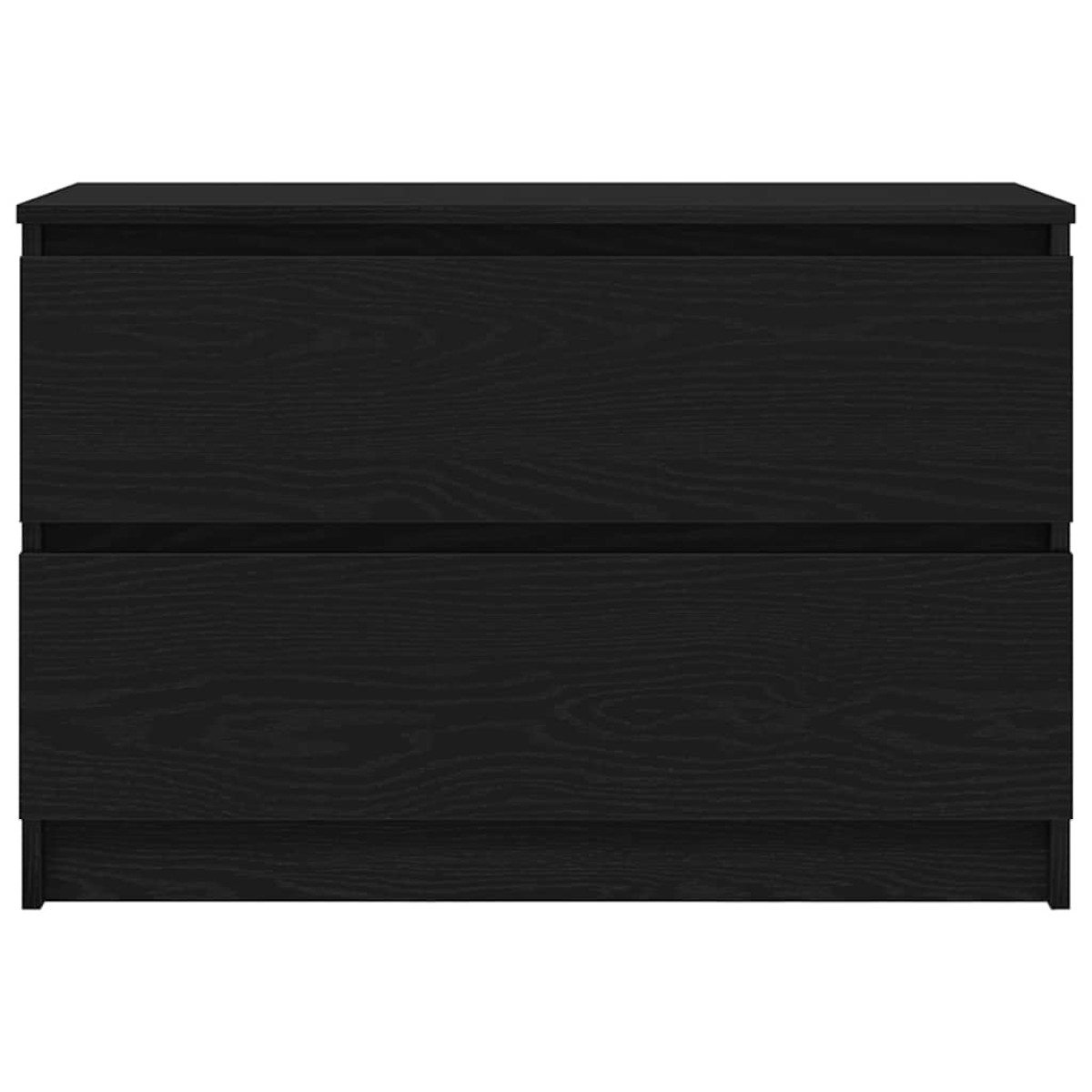 vidaXL ντουλάπι τηλεόρασης Μαύρο 80x35x54 cm Κατασκευασμένο ξύλο