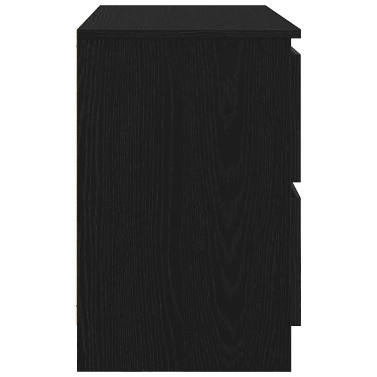 vidaXL ντουλάπι τηλεόρασης Μαύρο 80x35x54 cm Κατασκευασμένο ξύλο