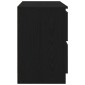 vidaXL ντουλάπι τηλεόρασης Μαύρο 80x35x54 cm Κατασκευασμένο ξύλο