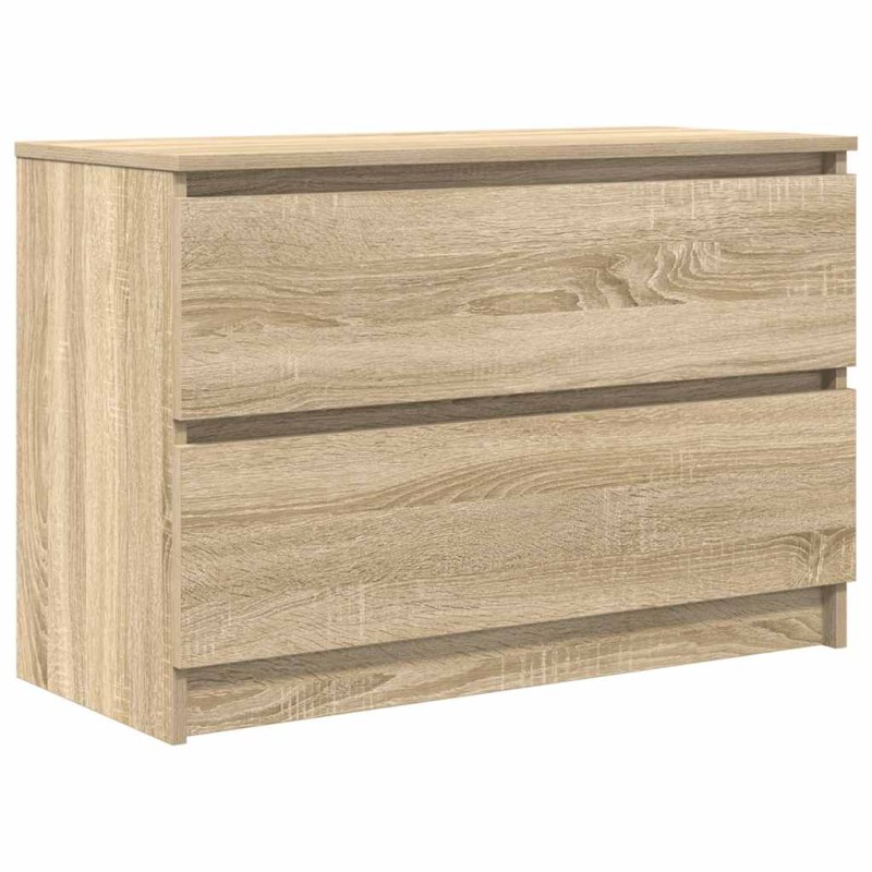 vidaXL Έπιπλο Τηλεόρασης Sonoma Δρυς 80x35x54 εκ. Επεξ. Ξύλο