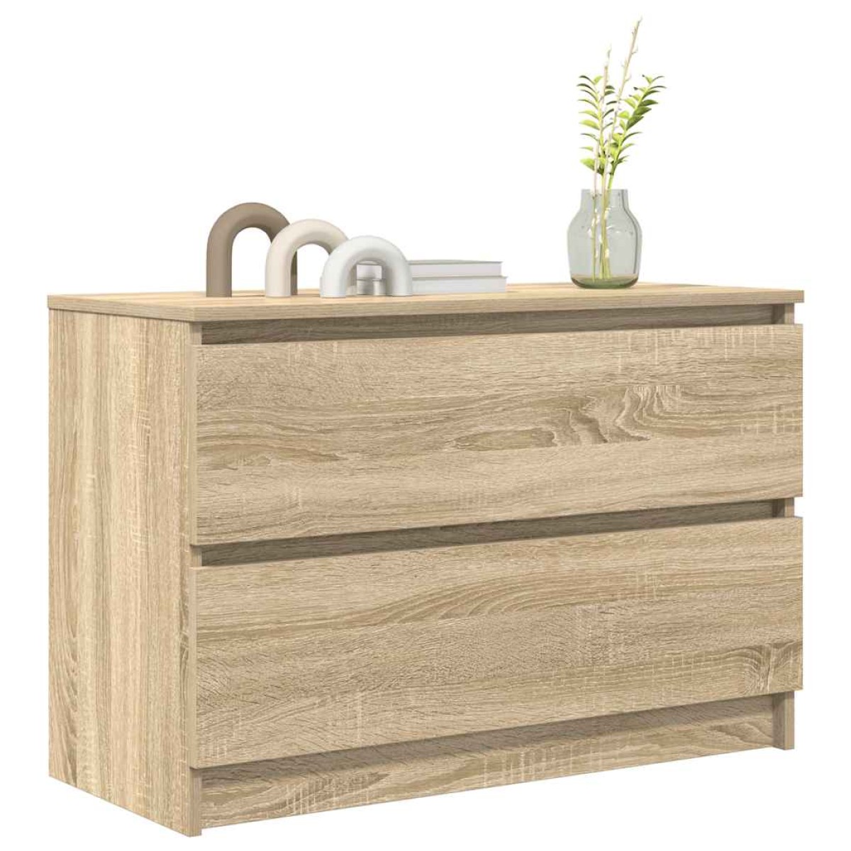 vidaXL Έπιπλο Τηλεόρασης Sonoma Δρυς 80x35x54 εκ. Επεξ. Ξύλο