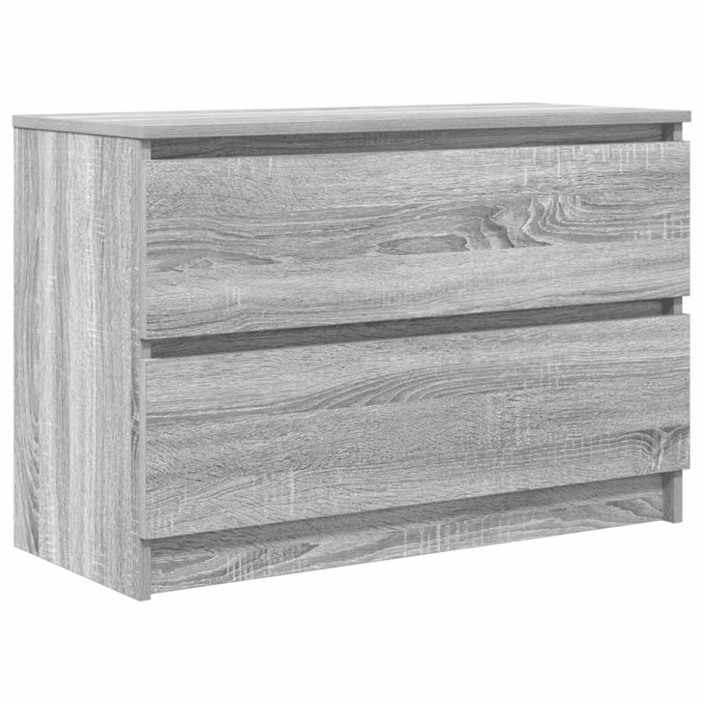 vidaXL Έπιπλο Τηλεόρασης Γκρι Sonoma 80x35x54 εκ. από Επεξεργ. Ξύλο