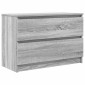 vidaXL Έπιπλο Τηλεόρασης Γκρι Sonoma 80x35x54 εκ. από Επεξεργ. Ξύλο