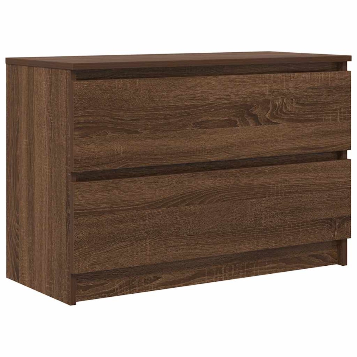 vidaXL Έπιπλο Τηλεόρασης Καφέ Δρυς 80x35x54 εκ. Επεξ. Ξύλο