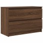vidaXL Έπιπλο Τηλεόρασης Καφέ Δρυς 80x35x54 εκ. Επεξ. Ξύλο
