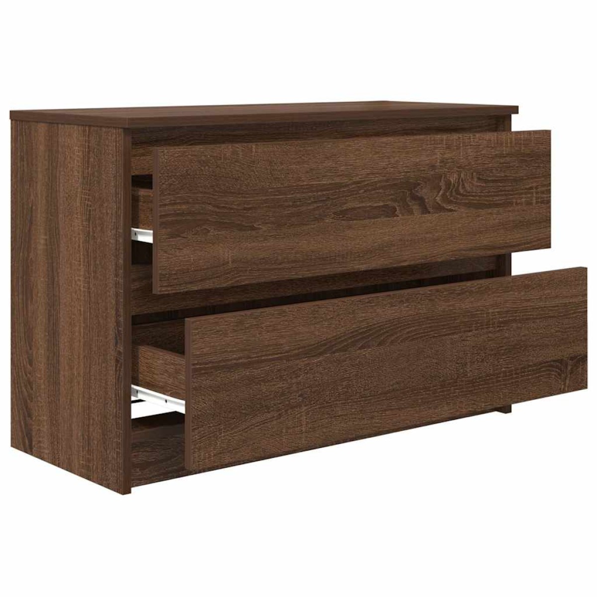 vidaXL Έπιπλο Τηλεόρασης Καφέ Δρυς 80x35x54 εκ. Επεξ. Ξύλο